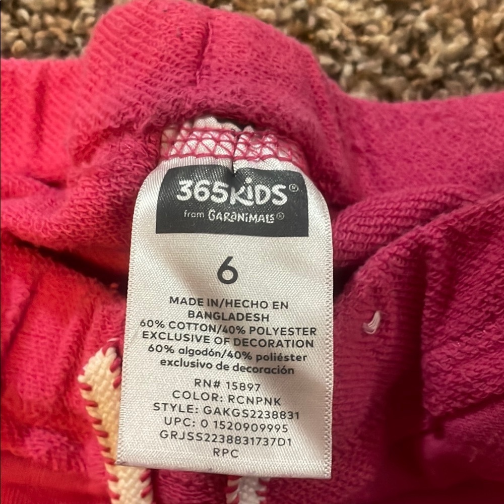 Vibrant SOFT Pink Kids Shorts - Picture 4 of 6